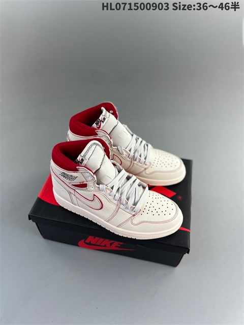 women air jordan 1 shoes H 2023-10-26-362